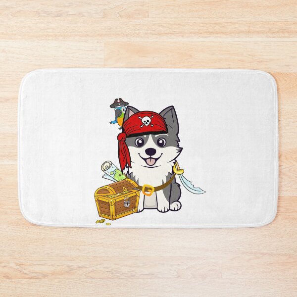 Item preview, Halloween Pirate Husky Dog designed and sold by Pet Station.