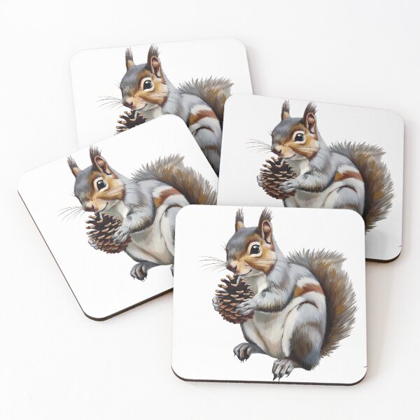 Item preview, A Squirrel with a pine cone. designed and sold by Joseph Hail.