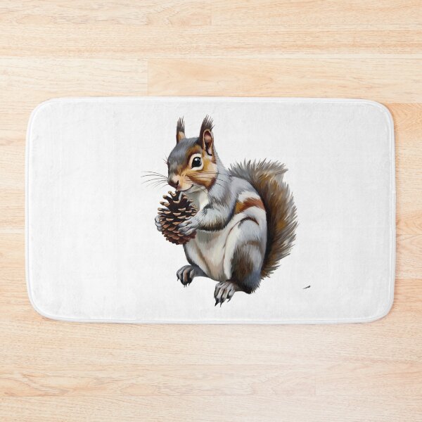 Item preview, A Squirrel with a pine cone. designed and sold by Joseph Hail.