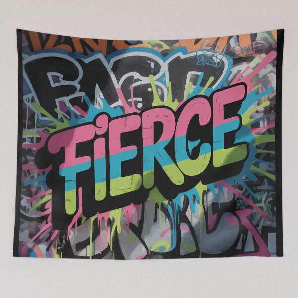 Item preview, Fierce Street Art designed and sold by Ketique.