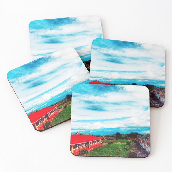 Item preview, Red Pagoda under a Vast Sky – Chinatown Thailand designed and sold by Faruk Kalkan Travel Gallery.