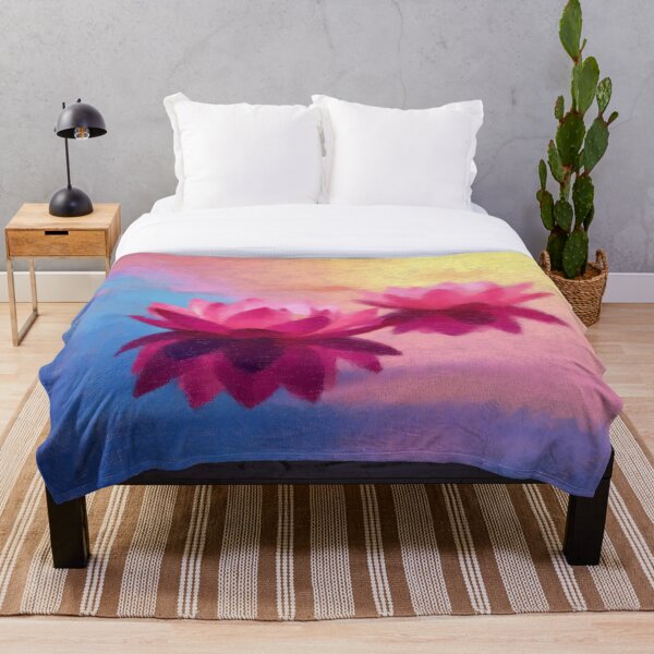 Item preview, Flores de loto abstractas y coloridas designed and sold by José Ricardo.