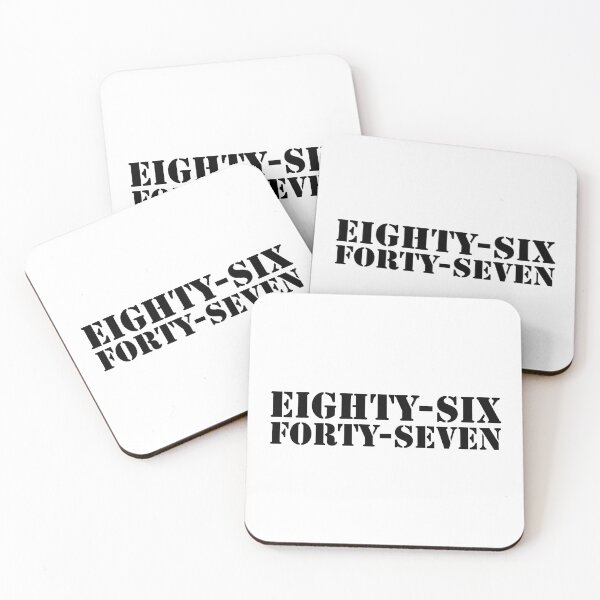 Item preview, Eighty-six Forty-seven - Black designed and sold by sillyjess.