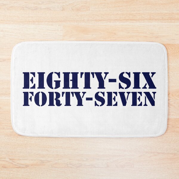 Item preview, Eighty-six Forty-seven - Navy designed and sold by sillyjess.