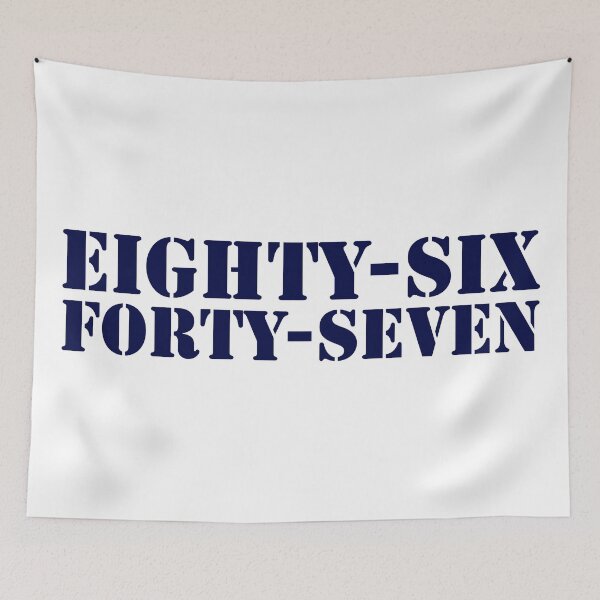 Item preview, Eighty-six Forty-seven - Navy designed and sold by sillyjess.