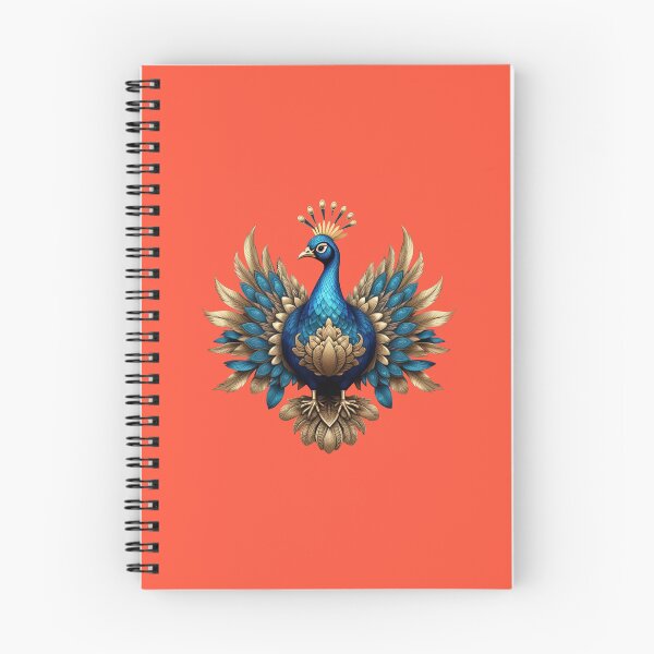 Item preview, GOLDEN BLUE PEACOCK (#FC5339) designed and sold by Marlon Oseguera.