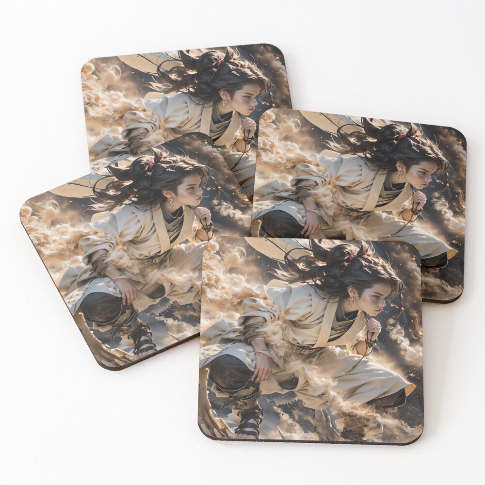 Item preview, Coasters (Set of 4) designed and sold by STORE-AI.