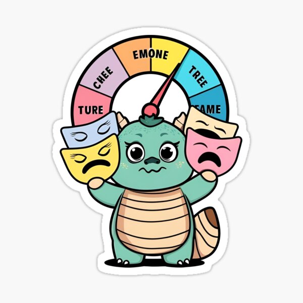 Item preview, Masked Emotions Meter Dragon Display designed and sold by DKA-2ndBoy.