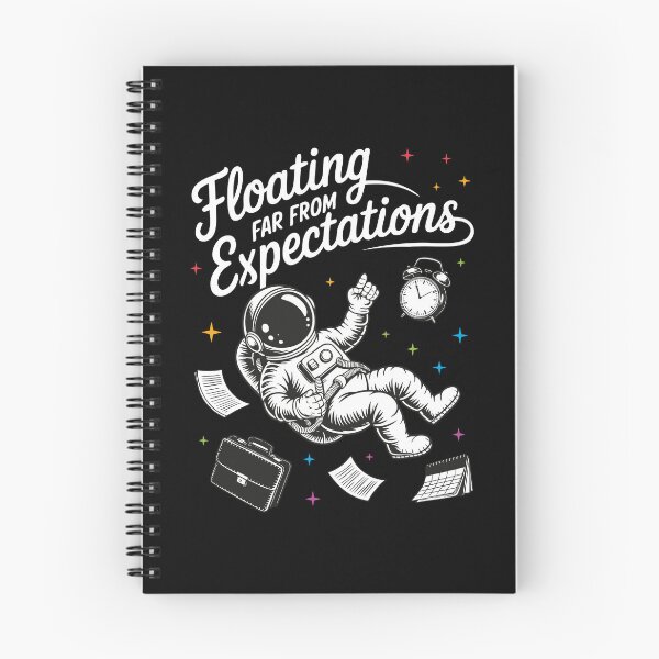 Item preview, Floating Far from Expectations – Space-Themed Art for the Neurodivergent & Overwhelmed designed and sold by GosiaArtGarden.