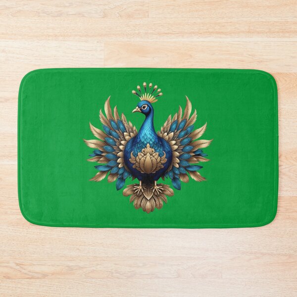 Item preview, GOLDEN BLUE PEACOCK (#009933) designed and sold by Marlon Oseguera.