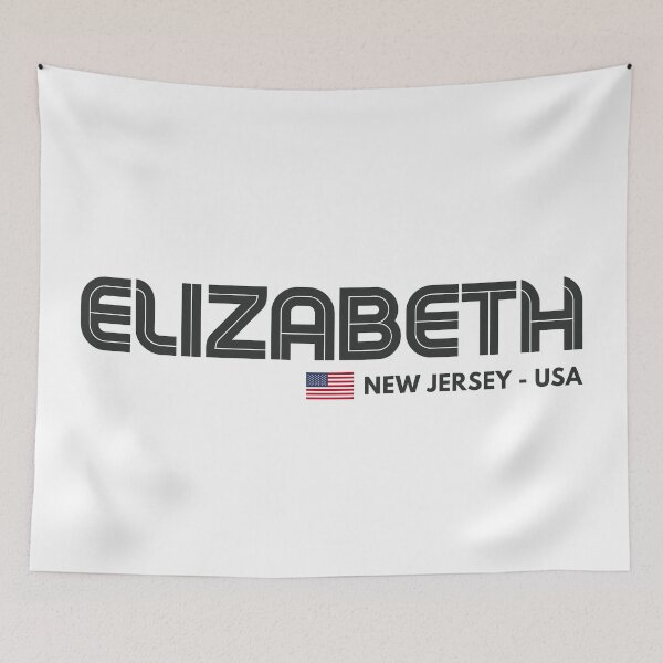 Item preview, Elizabeth - New Jersey - USA  designed and sold by Sketch-Shack.