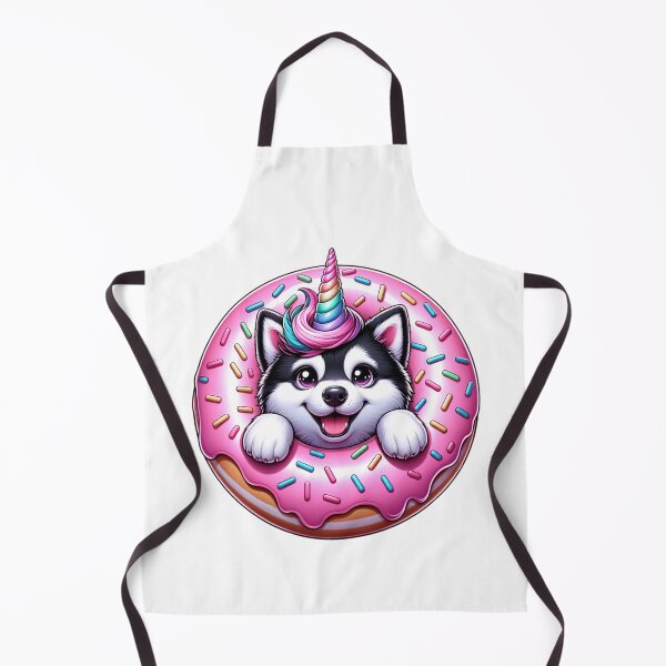 Item preview, Donut unicorn husky Dog designed and sold by Bondrewd1.