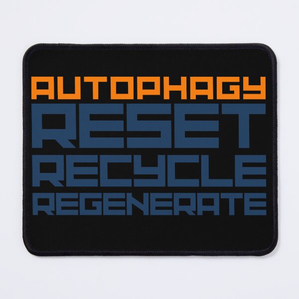 Item preview, Autophagy Reset Recycle Regenerate Intermittent Fasting  T-Shirt designed and sold by SunflakeStudio.