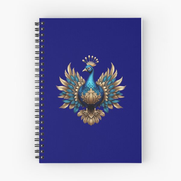 Item preview, GOLDEN BLUE PEACOCK (#000066) designed and sold by Marlon Oseguera.