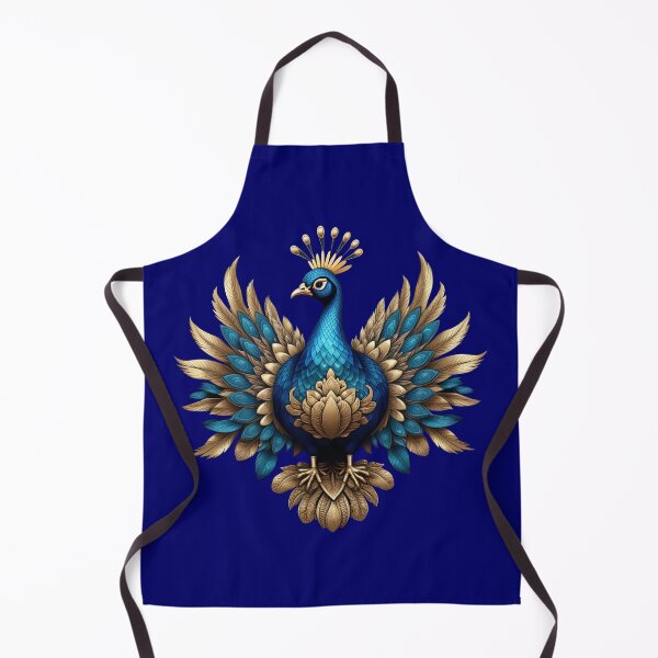 Item preview, GOLDEN BLUE PEACOCK (#000066) designed and sold by Marlon Oseguera.