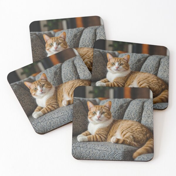 Item preview, Cat Chilling on Couch designed and sold by FashionCatwalk.