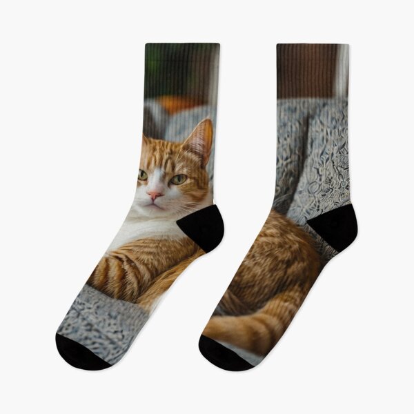 Item preview, Cat Chilling on Couch designed and sold by FashionCatwalk.