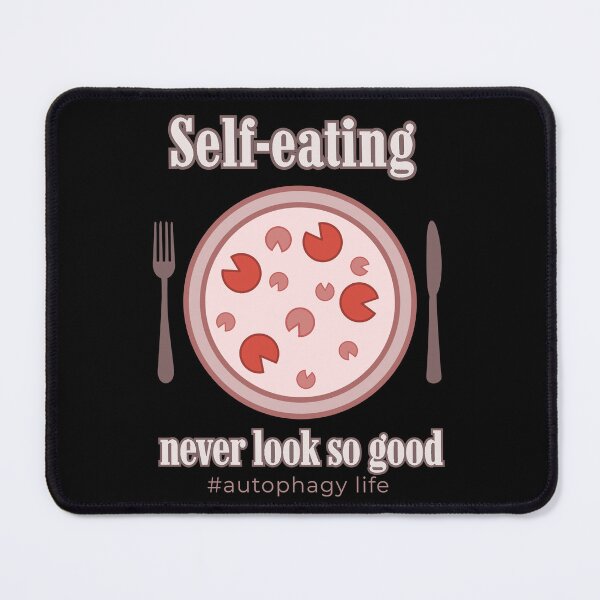 Item preview, Autophagy Life Self-eating Never Look So Good Intermittent Fasting  T-Shirt designed and sold by SunflakeStudio.