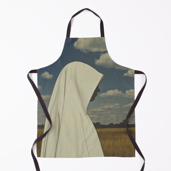 Item preview, Serene Silhouette in White Hijab Against Golden Field designed and sold by Retrocranio.