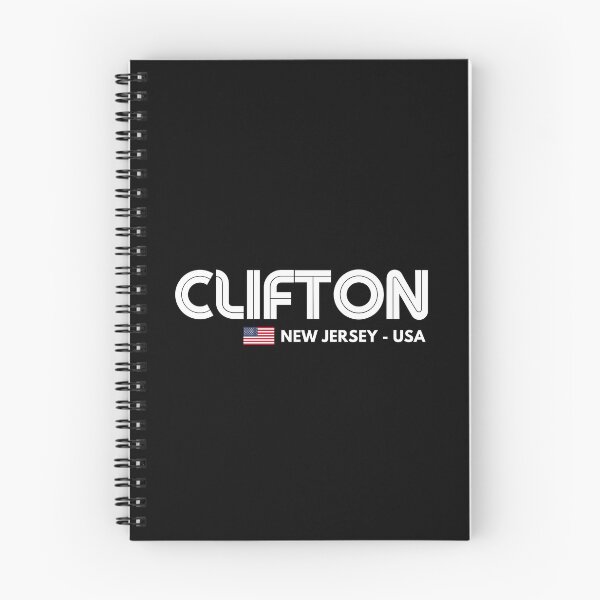 Item preview, Clifton - New Jersey - USA  designed and sold by Sketch-Shack.