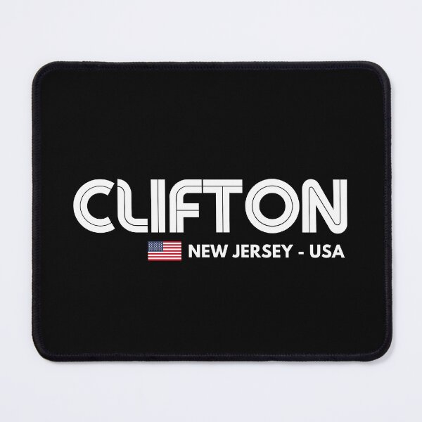 Item preview, Clifton - New Jersey - USA  designed and sold by Sketch-Shack.