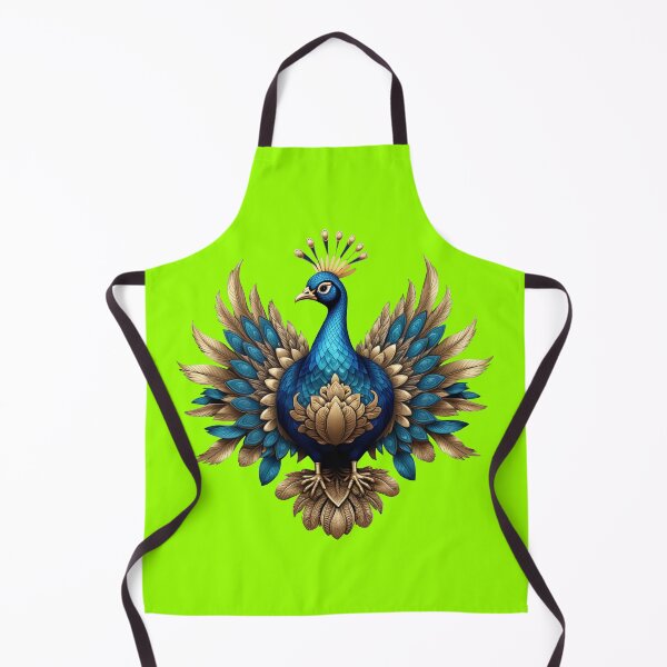 Item preview, GOLDEN BLUE PEACOCK (#99FF00) designed and sold by Marlon Oseguera.