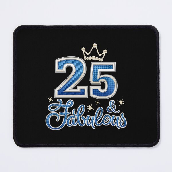 Item preview, 25th Birthday. 25 & Fabulous women’s designed and sold by iclipart.