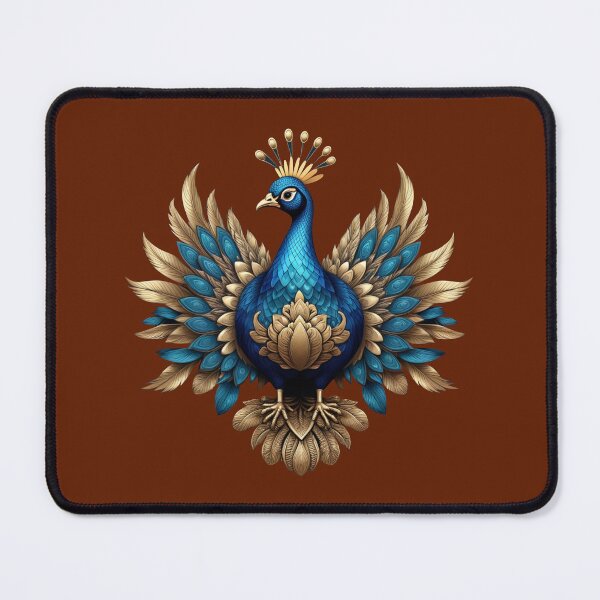 Item preview, GOLDEN BLUE PEACOCK (#496100) designed and sold by Marlon Oseguera.