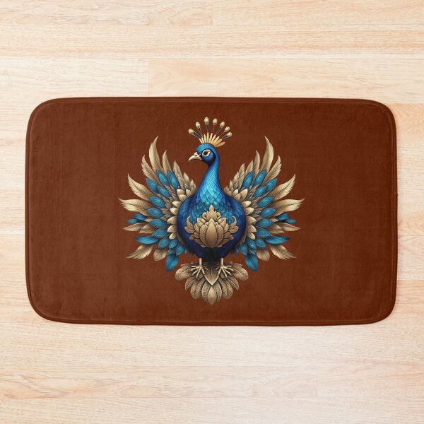 Item preview, GOLDEN BLUE PEACOCK (#496100) designed and sold by Marlon Oseguera.