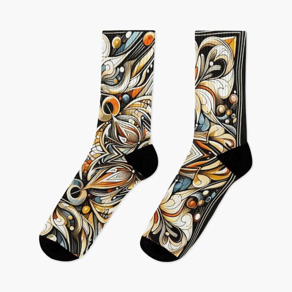 Item preview, Vintage Mechanical Flower Pattern: Elegant Symmetrical Steampunk Art  designed and sold by Fantabulous.