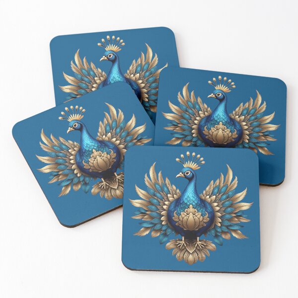 Item preview, GOLDEN BLUE PEACOCK (#065284) designed and sold by Marlon Oseguera.