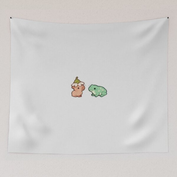 Item preview, capybara and frog / FS designed and sold by KrisSJ12.