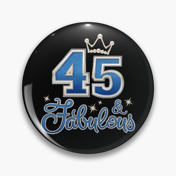 Item preview, 45th Birthday. 45 & Fabulous women’s designed and sold by iclipart.