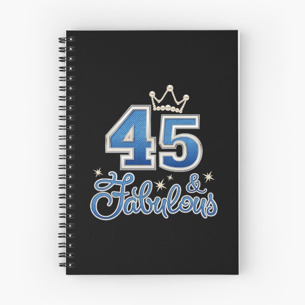 Item preview, 45th Birthday. 45 & Fabulous women’s designed and sold by iclipart.