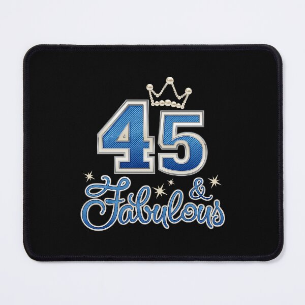 Item preview, 45th Birthday. 45 & Fabulous women’s designed and sold by iclipart.