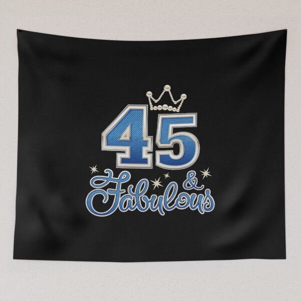 Item preview, 45th Birthday. 45 & Fabulous women’s designed and sold by iclipart.