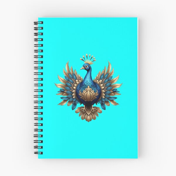 Item preview, GOLDEN BLUE PEACOCK (#00FFFF) designed and sold by Marlon Oseguera.