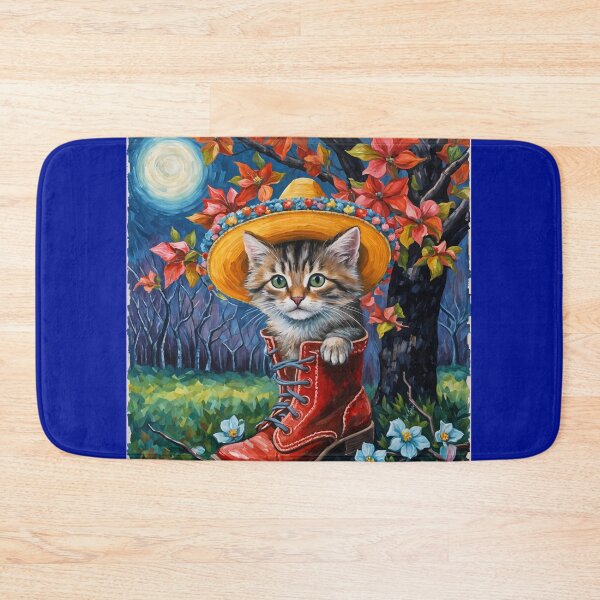 Item preview, Sombrero Kitty In Boots designed and sold by IvaRenee.
