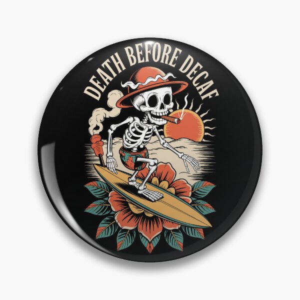 Item preview, death before decaf designed and sold by martin max.
