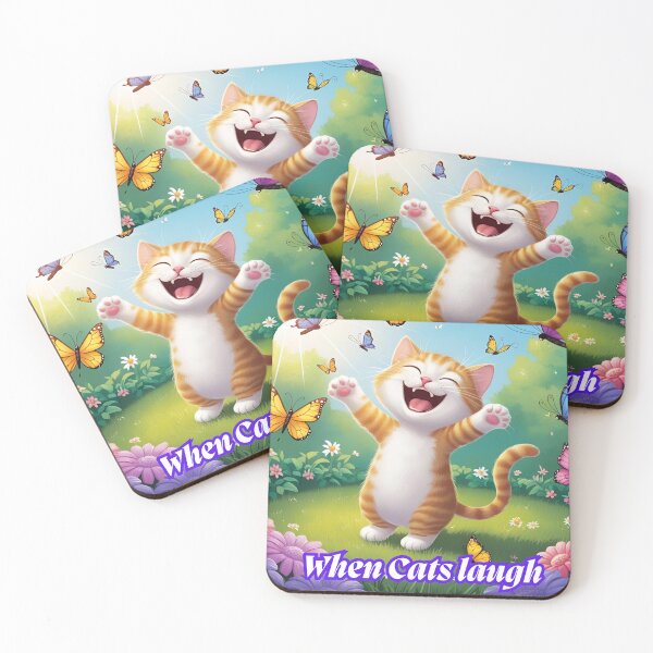Item preview, When cats laugh designed and sold by 4Dart.