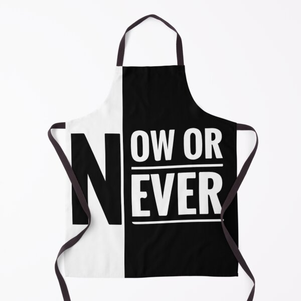 Item preview, Now or never quote text  designed and sold by Craft-Qasba .