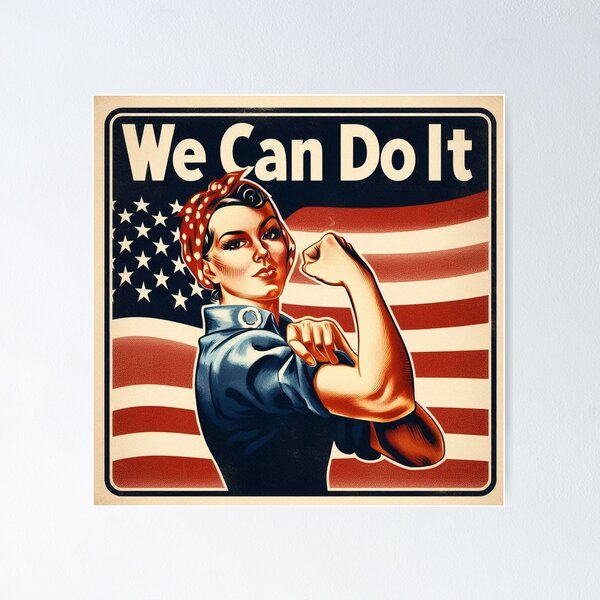 Item preview, We Can Do It, Women Power, Usa Power designed and sold by devonclemon.