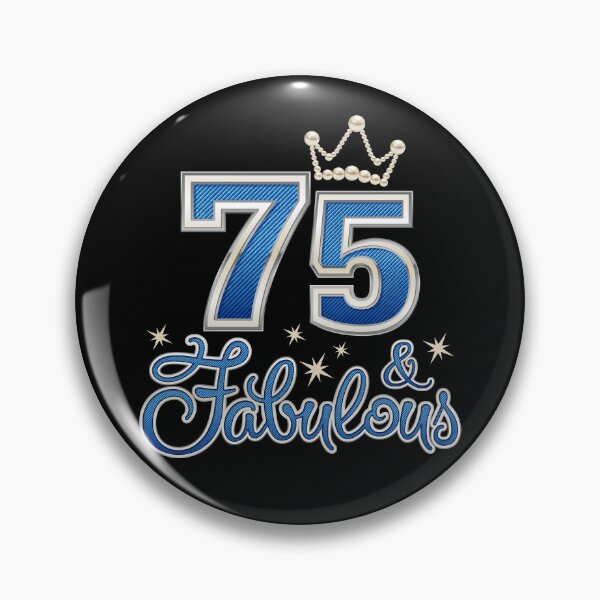 Item preview, 75th Birthday. 75 & Fabulous women’s designed and sold by iclipart.