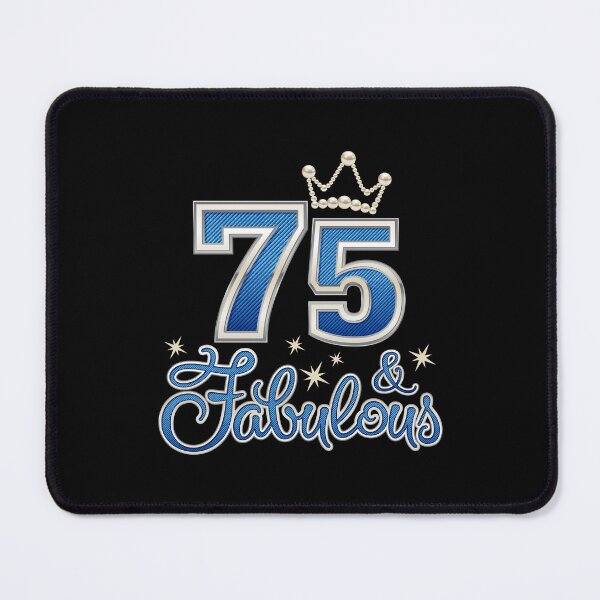 Item preview, 75th Birthday. 75 & Fabulous women’s designed and sold by iclipart.