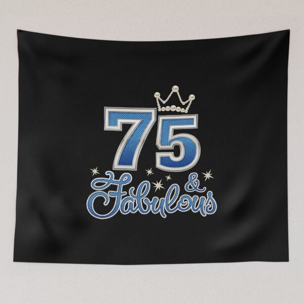 Item preview, 75th Birthday. 75 & Fabulous women’s designed and sold by iclipart.