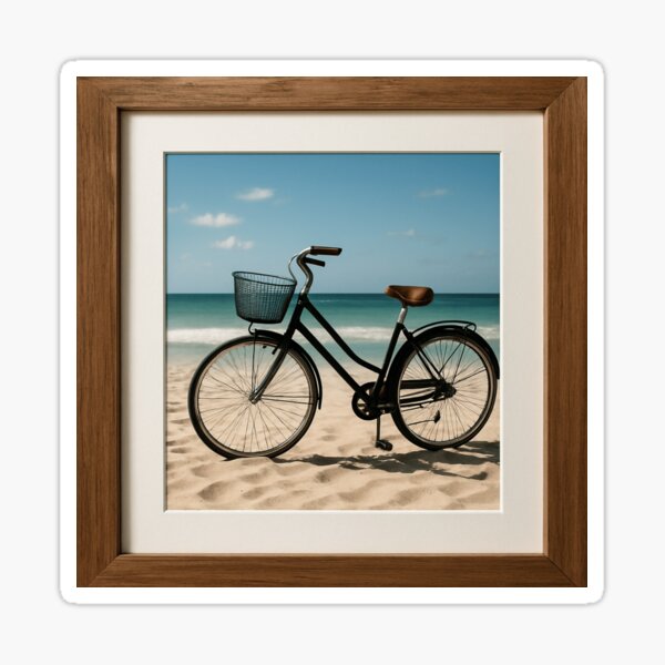 Item preview, Bicycle on the beach designed and sold by GatesShop.