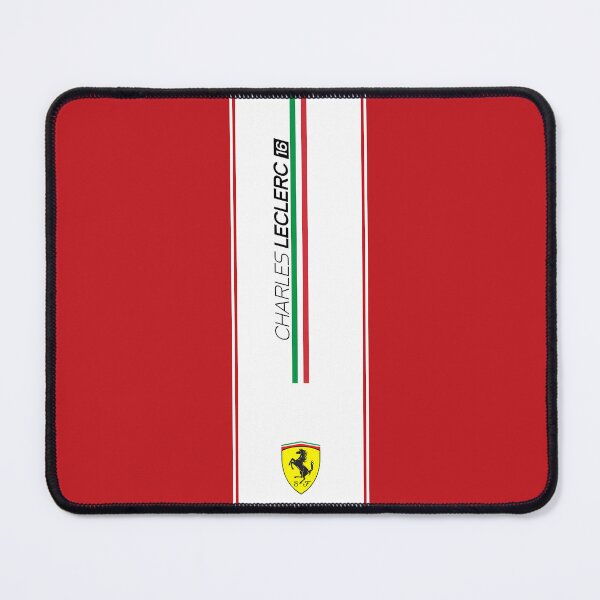 Item preview, Charles Leclerc F1 Graphic - White Italian Stripes Racing Design | Number 16 Art designed and sold by Studio F1Grid.
