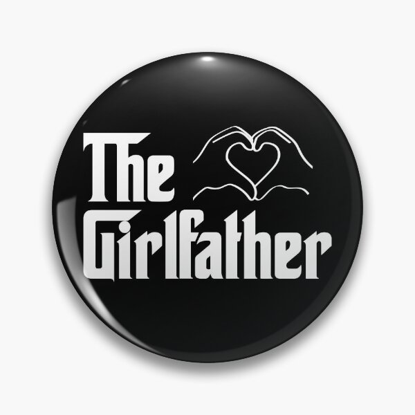 Item preview, The Girlfather Girl Dad T-shirt designed and sold by createmvt.