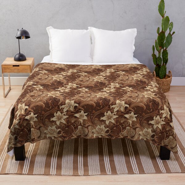 Item preview, Swirling Lily Vine Design designed and sold by Designbes.
