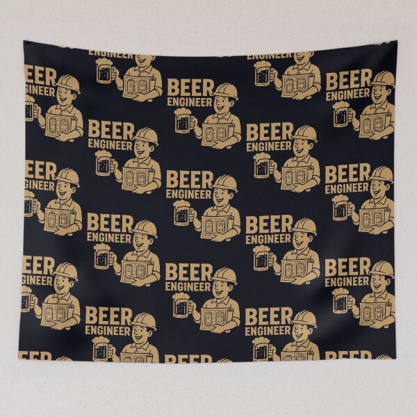Item preview, Father's day Funny Beer Engineer Brewing Genius designed and sold by Taans-Creation.